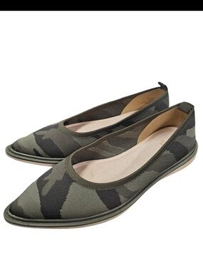 Louise et Cie Camo Pointed Toe Flats